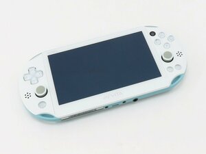 ○【SONY ソニー】PS Vita Wi-Fiモデル PCH-2000 ライトブルー/ホワイト