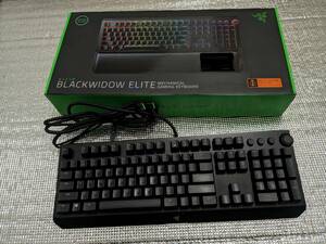 Razer BlackWidow Elite オレンジ軸 英語配列 フルキーボード