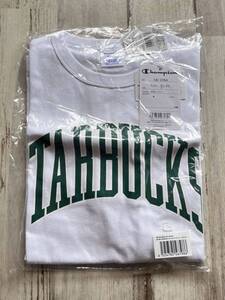 BEAMS STARBUCKS Champion White Tee Tシャツ ホワイト Sサイズ ビームス スターバックス チャンピオン