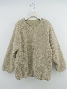 ◇ WEGO 2WAY 長袖 ブルゾン サイズF ベージュ レディース E