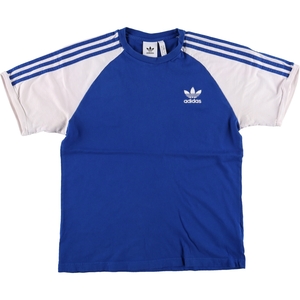 古着 アディダス adidas ORIGINALS オリジナルス ラグランTシャツ メンズM相当 /eaa481427