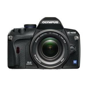 中古 １年保証 美品 OLYMPUS E-420 レンズキット 14-42mm F3.5-5.6