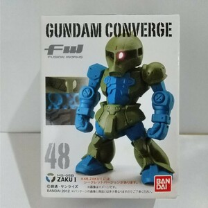 未使用 バンダイ FW 機動戦士 ガンダム コンバージ 48 ザク Ⅰ MS-05B 旧ザク 2012年 フィギュア Gundam Converge Zaku 未開封 食玩