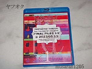 FANTASTIC◇CIRCUS/Blu-ray/tour THE END OF 30TH BOYS 2023 FINAL FILES 1/2/2023/5.13 東京昭和女子大/FANATIC CRISIS/石月努/ブルーレイ