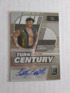 2023 Panini Donruss Elite WWE　SCOTTY 2 HOTTY　Torn of the Century レジェンド直筆サインカード