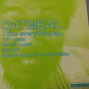 oatmeal i like everything 95年　ep 7inch bandwagon 現　atata パンク　punk メロコア