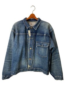 New Manual◆001 T-BACK DENIM JACKET/Gジャン/FREE/デニム/IDG/無地/JK-RF-0001