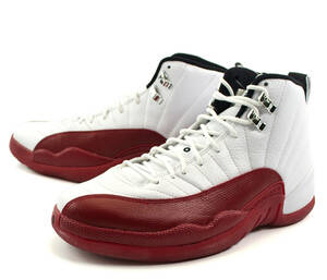 国内正規 新品未使用 NIKE AIR JORDAN 12 【CHERRY】 ナイキ エア ジョーダン 12 【1997年 オリジナルカラー】 チェリー 白赤 ブルズ 110