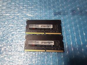 即決 panram製 4GB×2枚 計8GB DDR4 PC4-2400T PC4-19200 260pin 送料140円～