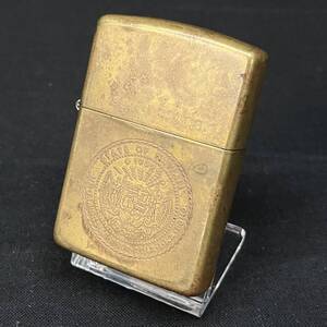 ZIPPO ジッポー SOLID BRASS ソリッドブラス STATE OF HAWAII 1959 1991年製 ゴールド 金色 ハワイ 煙草 タバコ 喫煙