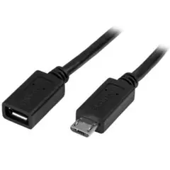 【StarTech.com】　USB Micro-B 延長ケーブル 0.5m