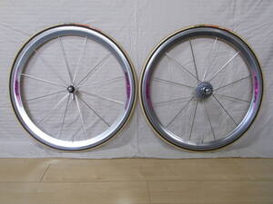 カンパニョーロ CAMPAGNOLO シャマル SHAMAL 12-HPW TITANIUM 700c チューブラーホイル