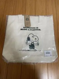 【新品未開封】スターバックス × スヌーピー Peanuts コラボトートバッグ