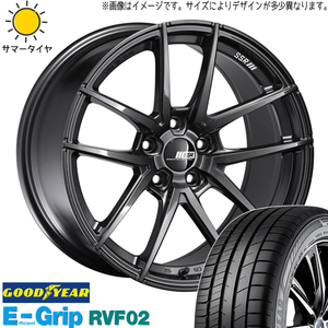 245/45R20 サマータイヤホイールセット CX5 CX60 etc (GOODYEAR RVF02 & SSR REINER 5穴 114.3)