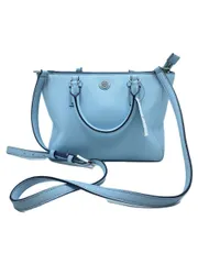 TORY BURCH ショルダーバッグ PVC ブルー HST-036