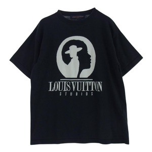 LOUIS VUITTON ルイ・ヴィトン RM232 AUR HPN83W ショートスリーブ コットン インタルシア クルーネック Ｔシャツ 半袖 S【中古】