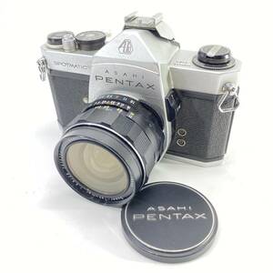 1円～ 6T60151124 ASAHI PENTAX アサヒペンタックス SP SPOTMATIC フィルムカメラ Super-Takumar 1:3.5/28 撮影機器 通電動作未確認 現状品