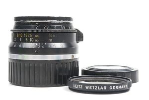 【中古】Leica/ライカ summicron-m 35mm f2 ブラック 八枚玉 ドイツ産 レンズ　#35213