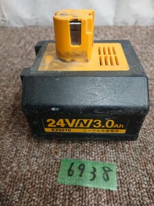 外6938 ジャンク品 レタパ パナソニック純正品松下電工 24v ニッケル水素バッテリー 電池 EZ9210 1個 ニッケル水素電池