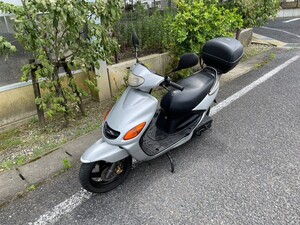 [実働]ヤマハ グランドアクシス100 grand axis100 車体 ボックス付き 17887km SB01J 1998年製 通勤通学にいかが？バイク屋さんで点検済み