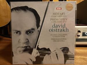 EMI SAX2304 TESTAMENT復刻新品未使用 MOZART VIOLIN CONCERT No.3 K.216 DAID OISTRAKH The Philharmonia Orchestra