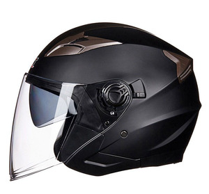 大人気 ジェットヘルメット 8色 内蔵サングラス バイクヘルメット ダブルシールド付き 四季通用 半キャップ 男女兼用H-XL