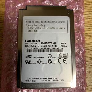 TOSHIBA製 HDD MKG8007GAH