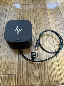 ■100円～■HP ヒューレット・パッカード Thunderbolt 120W G4 ドッキングステーション4J0A2AA#ABJ 超美品■