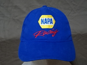 激レア USA購入 NASCAR参戦 【NAPA RACING】ドラックレース【2013 Class Winner Woodburn Dragstrip】ロゴ刺繍入りキャップ 中古良品