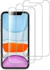 JEDirect iPhone11/iPhoneXR強化ガラス液晶保護フィルム 6.1インチiPhone 11/XR用2枚セッ