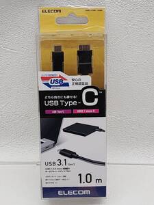 ★☆エレコム USB Type-c オス USB2.0 mini-B オス ケーブル 1.0m U2C-CM10NBK☆★