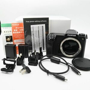 ショット数9962枚　【超美品/動作◎】Fujifilm 　GFX 100S ボディ - ブラック　フジフィルム