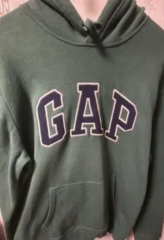 GAP グリーン フード付きパーカー