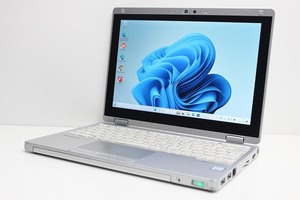 ノートパソコン 2in1PC Windows11 WPS office搭載 Panasonic レッツノート CF-RZ6 第7世代 Core i5 SSD256GB メモリ8GB タブレット WWAN