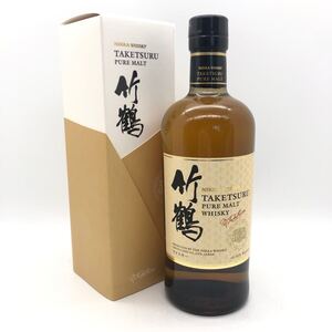 【未開栓】 NIKKA TAKETSURU ニッカ 竹鶴 ピュアモルト ウイスキー 700ml 43% 箱