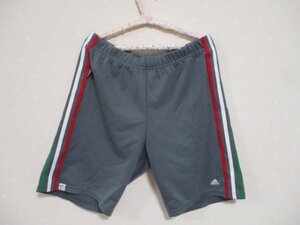 ●　adidas　アディダス　● 　ショートパンツ　■　メンズ　M　グレー（30402）