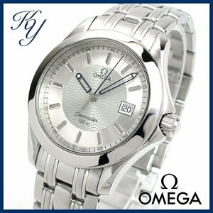 1円～ 3ヶ月保証付き 磨き済み 美品 本物 定番 人気 OMEGA オメガ シーマスター 120M 2511.31 シルバー メンズ 時計