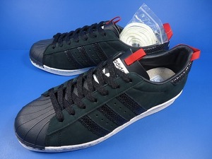 8730■美品 紐付 13年製 adidas superstar 80s MITA PY アディダス スーパースター 黒 ミタ スニーカーズ 別注 27.5 cm パイソン G97848