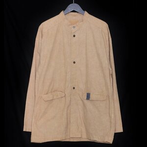 未使用 YOKO SAKAMOTO 22SS SUIT SHIRT Mサイズ サンドベージュ YS-22SS-34 ヨーコサカモト スーツ長袖シャツ