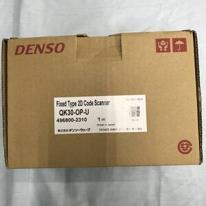 se197 送料無料！開封品 DENSO OCR対応　QR　2次元　バーコードリーダー　QK30-OP-U