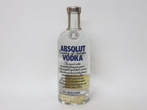 1円～★アブソルート ウオッカ スピリッツ ABSOLUT VODKA［度数:40% 内容量:750ml］