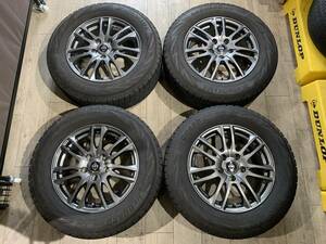 【2405062】スタッドレス VELVA 16インチ 6.5J +47 PCD114.3 5H + iG70 215/65R16 2022年 アルファード エスティマ エルグランド XV 等