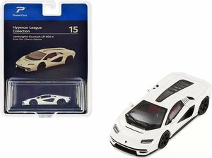 ポスターカーズ 1/64 ランボルギーニ カウンタック LPI800-4 ホワイト PosterCars Lamborghini Countach ミニカー