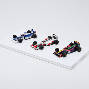 Racing on特注 限定BOX入り "Japanese F1 Pioneers" 3台セット ティレル 019 フットワーク FA13 ヴェンチュリー LC92