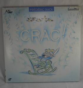 FREDERIC BACK CRAC! THE MAN WHO PLANTED TREES クラック！ 木を植えた男 LASER DISC LD レーザーディスク アニメ フレデリック バック