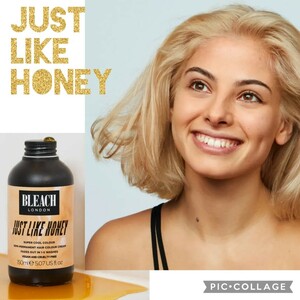 【Just Like Honey】スーパークールカラーズ150ml★bleach london★ハニーブロンド　検索　マニックパニック　エンシェールズカラーバター