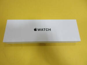 179)未開封 Apple アップル Apple Watch SE2 GPS MRE23J/A 40mm シルバーアルミニウムケース/ストームブルースポーツバンド 41mm M/L