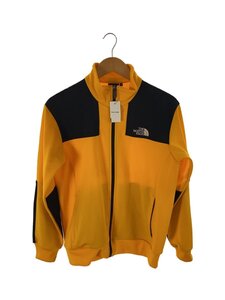 THE NORTH FACE◆JERSEY JACKET_ジャージジャケット/M/ポリエステル/YLW/汚れ有