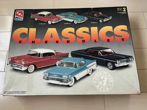 AMT/ERTL 1/25 CHEVROLET CLASSICS COMPLETE 3KITS BEL AIR IMPALA