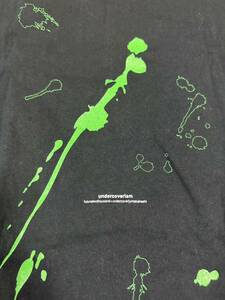 アンダーカバー 2000SS Teaser期 青山限定　フューチュラ　コラボTシャツ　黒×グリーン　サイズL